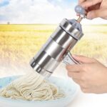 Stainless Steel Manual Noodle Maker Household Pastas Making Machine Presse Spaetzle Fruits Juicer 5 Different Molds - 3