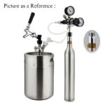 Co2 Cylinder Adapter Soda Water Bottle Convert To W21 8 Regulator Home Brewing Beer Keg Connector Accessories - 6