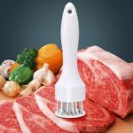 Kitchen Steak Pork Chop Quick Pine Needles Meat Tenderizer Needle With Stainless Steel Hammer Tools - 2