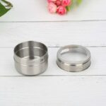 1 Pc Stainless Steel Mini Salt Shakers Jar Pepper Cans Spice Bottle Spray Container Magnetic Stackable Seasoning Refillable Box - 5