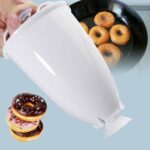 White Convenient Plastic Manual Doughnut Machine Deep Fry Maker Donut Lightweight Dispenser Mould Waffle F6k1 - 3