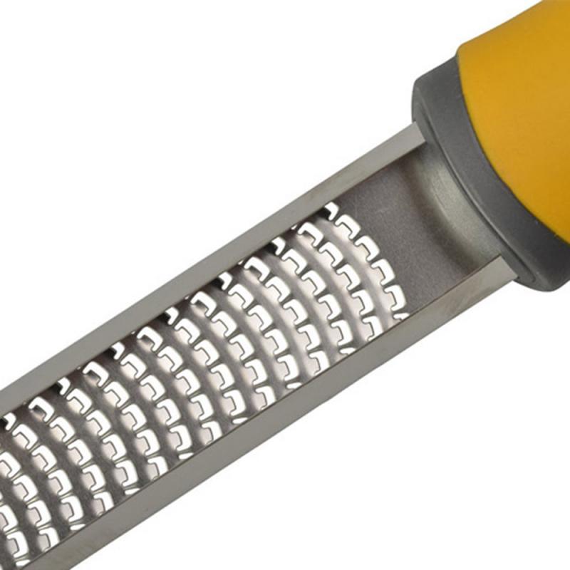 Multifunctional Stainless Steel Zester Cheese Chocolate Lemon Grater Microplane Rasp For Kitchen Fruit Prep - 8