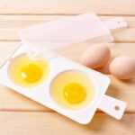 Inch Dual Use Design Egg Cooker Microwave Boiler Poached Cooking Tools - 2