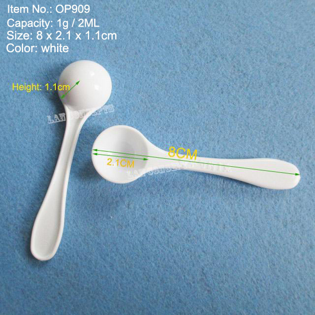 Set Of 50 Durable Plastic Measuring Spoons Multiple Sizes 01g30g For Precise Cooking Baking - 4