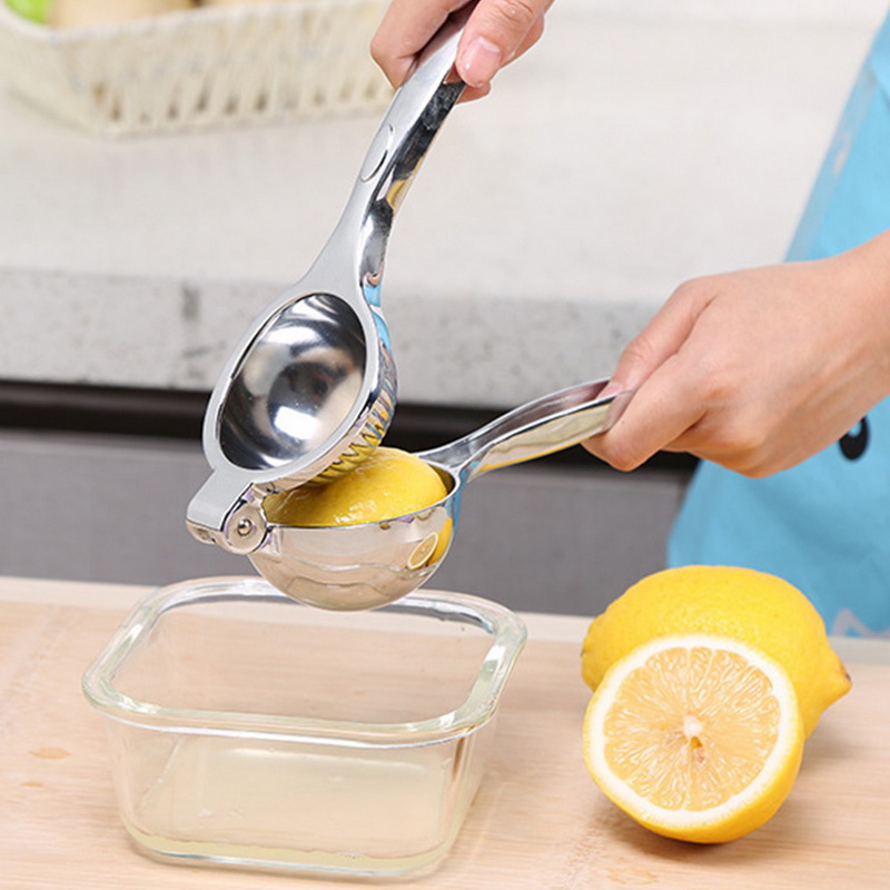 Stainless Steel Manual Lemon Squeezer Anticorrosive Citrus Juicer Durable Hand Press Fruit Juice Extractor - 9