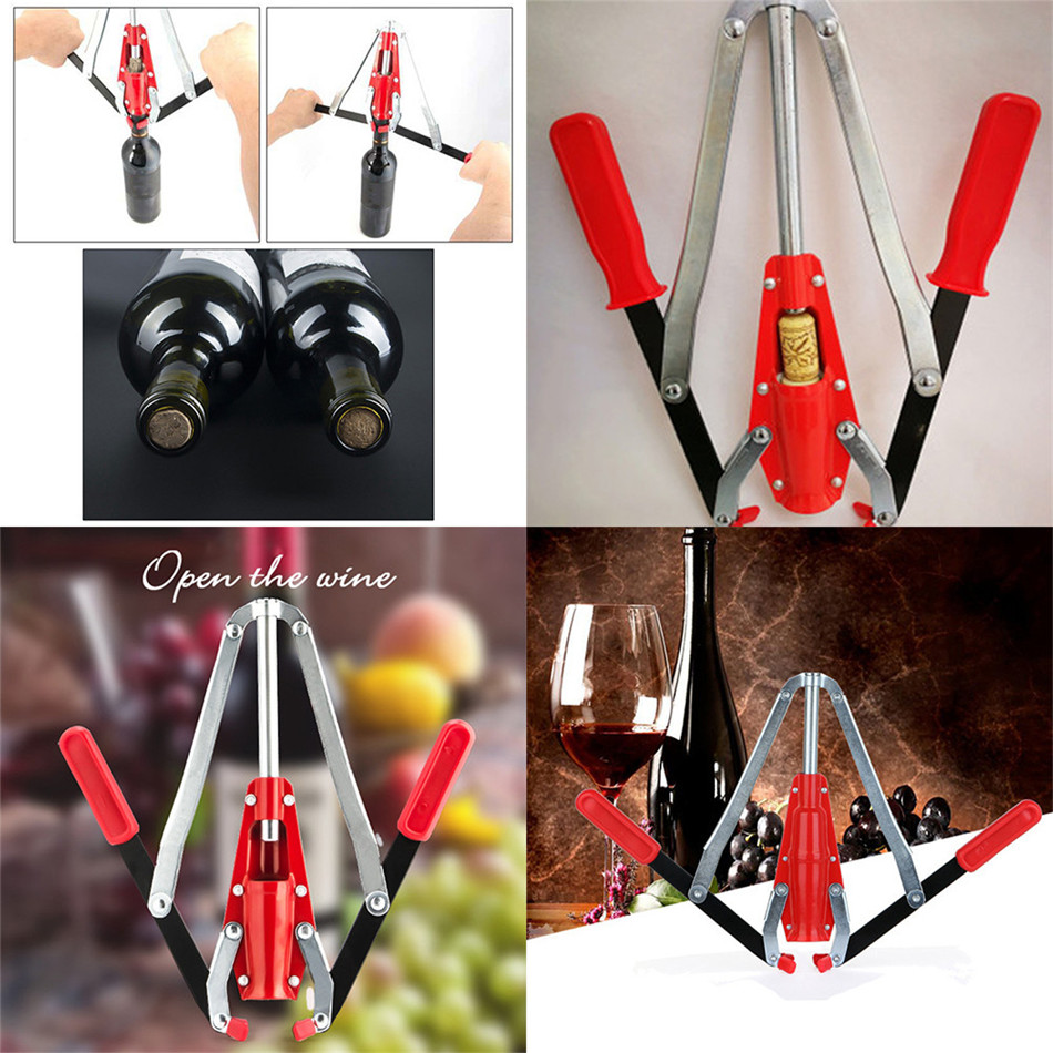 Homebrew Wine Bottle Sealing Machine Double Hand Corker With Two Handles Ideal For Diy Winemaking - 6