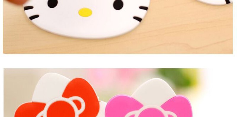 1pc Hello Kitty Silicone Placemat Antislip Cup Mat Dish Bowl Pad Coaster Kitchen Accessory Home Decoration Cozinha - 6