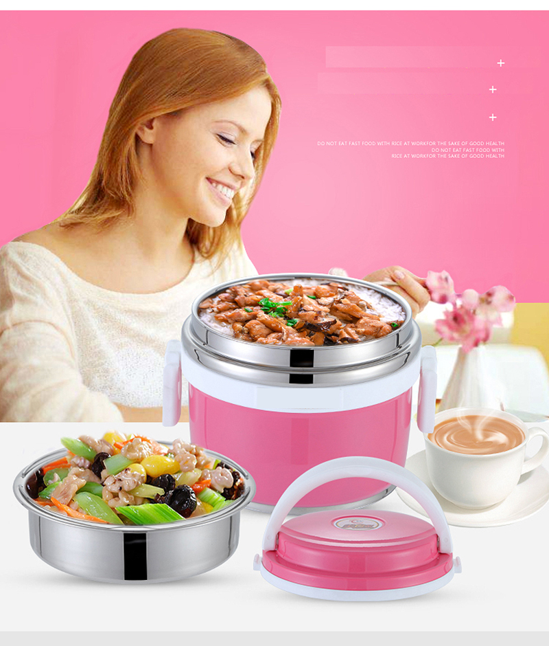 Leakproof Stainless Steel Thermos Bento Lunch Box Set Vacuum Insulated 8hour Heat Retention Portable For Kids School - 7