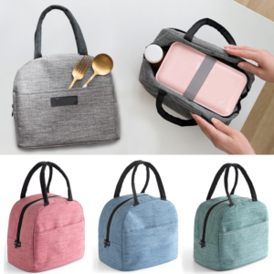 High-capacity Waterproof Lunch Box Bag For Women Kids Men Cooler Tote Insulation Package Portable