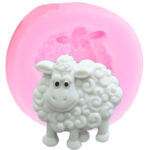 Sheep Silicone Mold 3d Animals Candy Chocolate Fondant Molds Diy Baby Birthday Cake Decorating Tools Cupcake Cookie Baking Mould