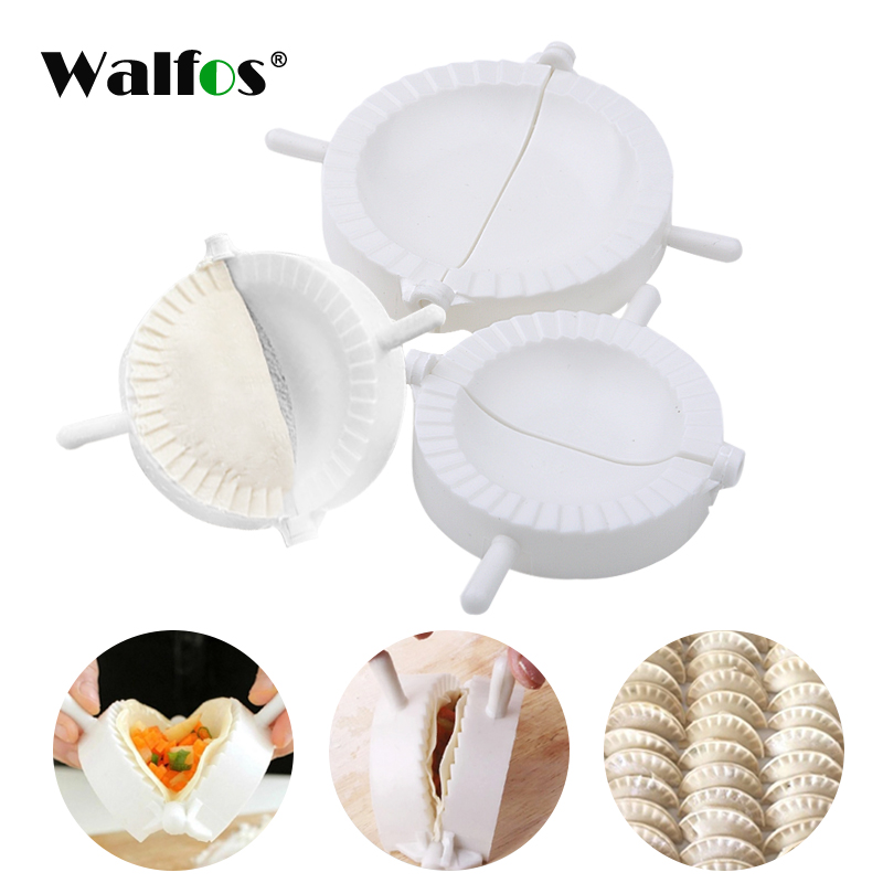 Walfos 304 Stainless Steel Dumpling Maker Kitchen Dough Press Pancake Mould Dumpling Skin Cutter Tool - 10