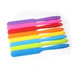 Silicone Spatula Heat Resistant Flexible Non-stick Slim Best For Jars Blender And More - 4