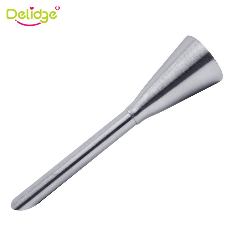 Delidge Stainless Steel Cake Decorating Piping Nozzle Cream Injector Pastry And Puff Baking Tool - 3