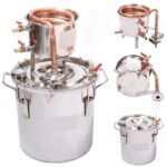 10l-100 Litres Diy Home Brew Distiller Alambic Moonshine Alcohol Still Stainless Copper Water Wine Essential Oil Brewing Kit