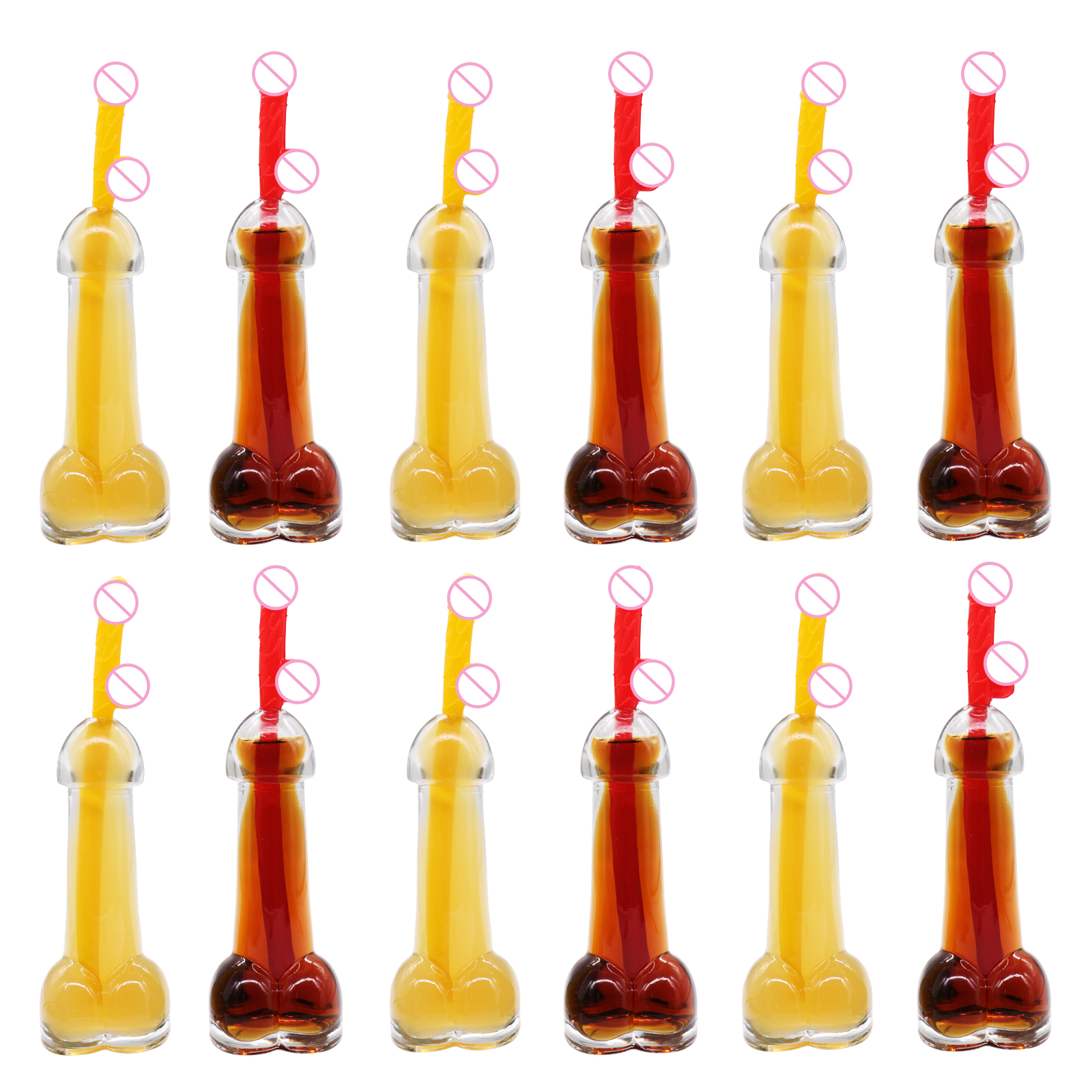 Adult Party Novelty 150ml Penis Shaped Cocktail Wine Glass For Bar Decoration Fun - 3