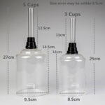 3cups 5cups Glass Siphon Vacuum Pot Coffee Syphon Machine Accessories Kitchen Filter Tools - 6