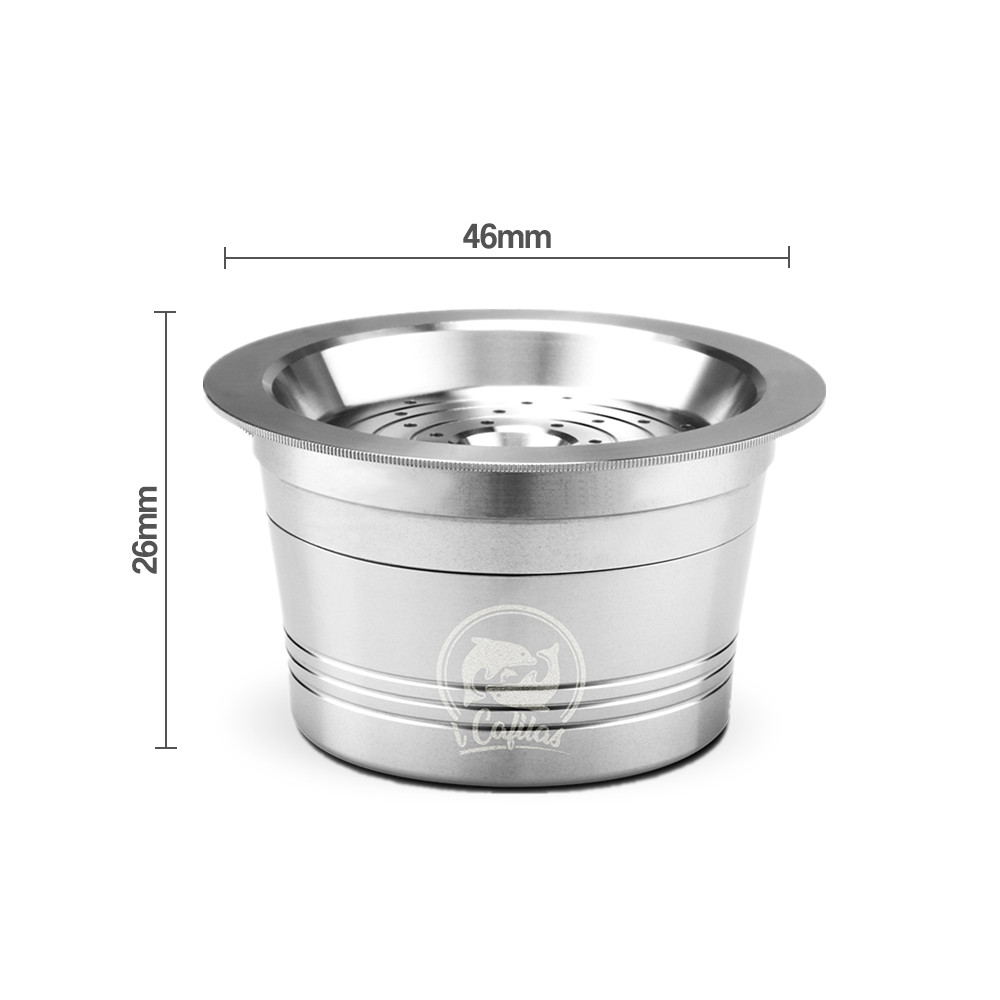 Stainless Steel Reusable Coffee Capsule Filter Pod For Tchibo Cafissimo K Fee Aldi Expressi Machines - 5