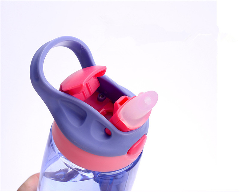 Bpafree 480ml Kids Sports Water Bottle With Straw Ideal For School Students Reusable Plastic Drinkware - 12