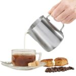 Large Stainless Steel Frothing Pitcher Milk Frother Coffee 350 600 1000 1500 2000ml - 3