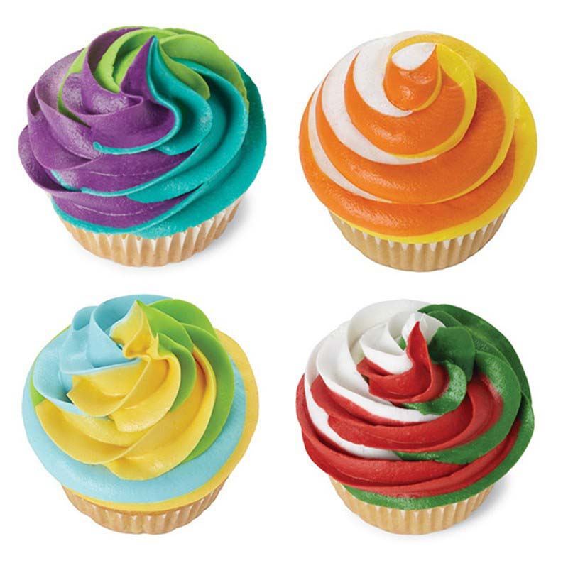 3 Holes Cake Decoration Tool Colors Mix Converter For Cupcake Cream Flower Icing Piping Nozzle Connector Baking - 4