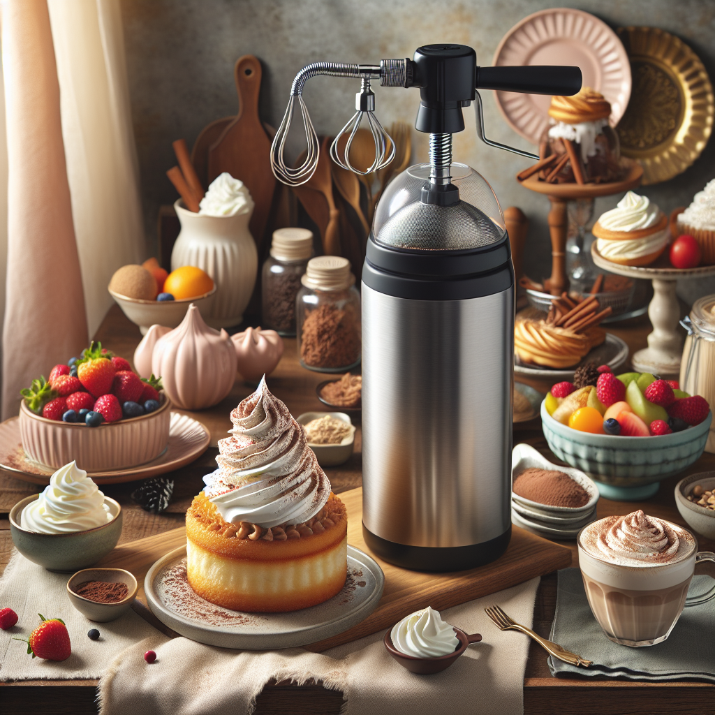 Why the Easy-to-Use Whipped Cream Dispenser is Essential for Desserts and Beverages  