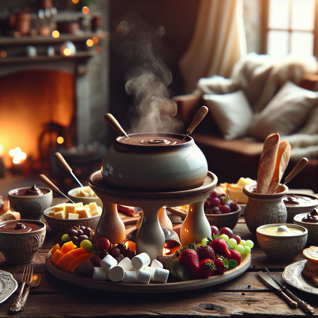 Unveiling the Best Ceramic Fondue Set for Chocolate and Cheese Lovers  