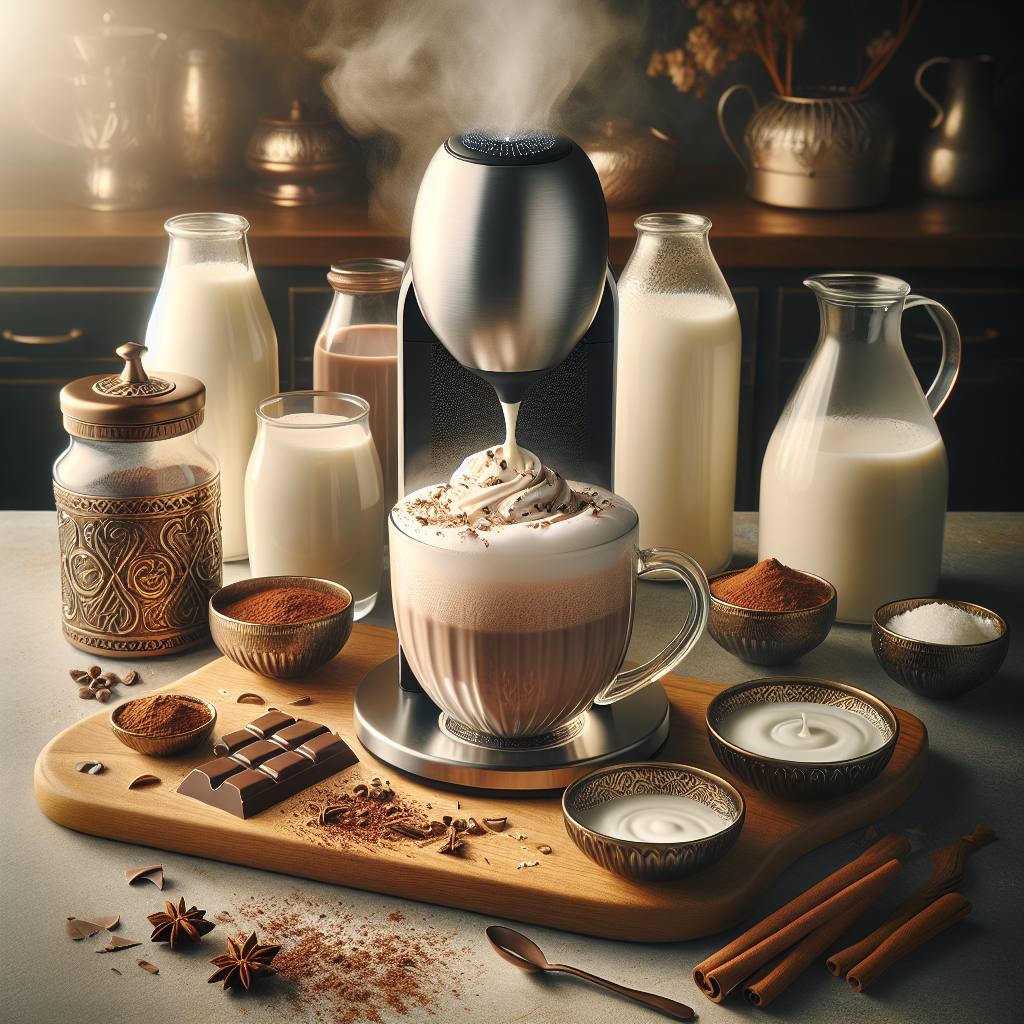 Exploring the Benefits of Using an Electric Milk Frother for Hot Chocolate  
