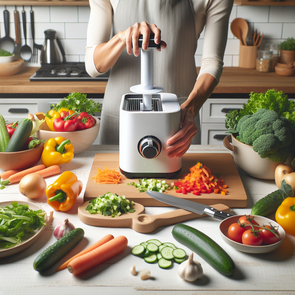 The Benefits of Using a Manual Kitchen Chopper for Efficient Food Preparation  