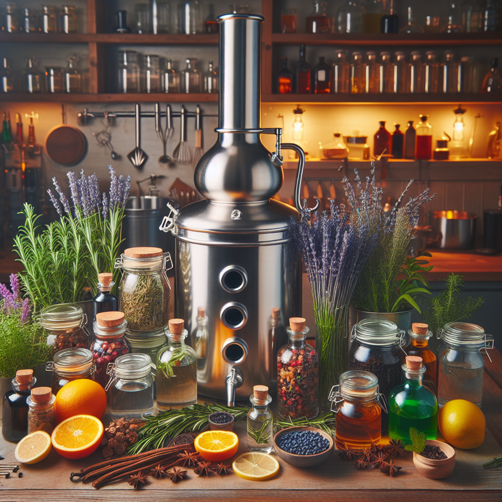 Exploring Different Recipes: Crafting Unique Spirits and Oils at Home  