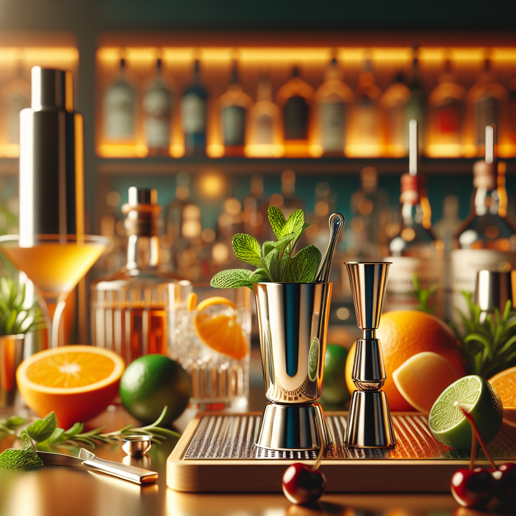 Understanding the Benefits of Using a Stainless Steel Cocktail Jigger for Home Bartending  