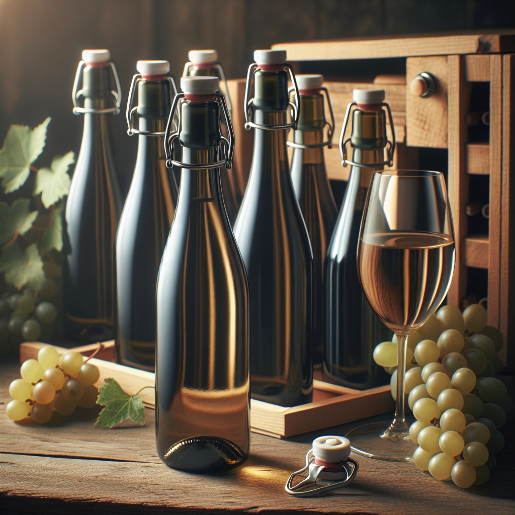 The Advantages of Using Swing Top Caps for Wine Storage  
