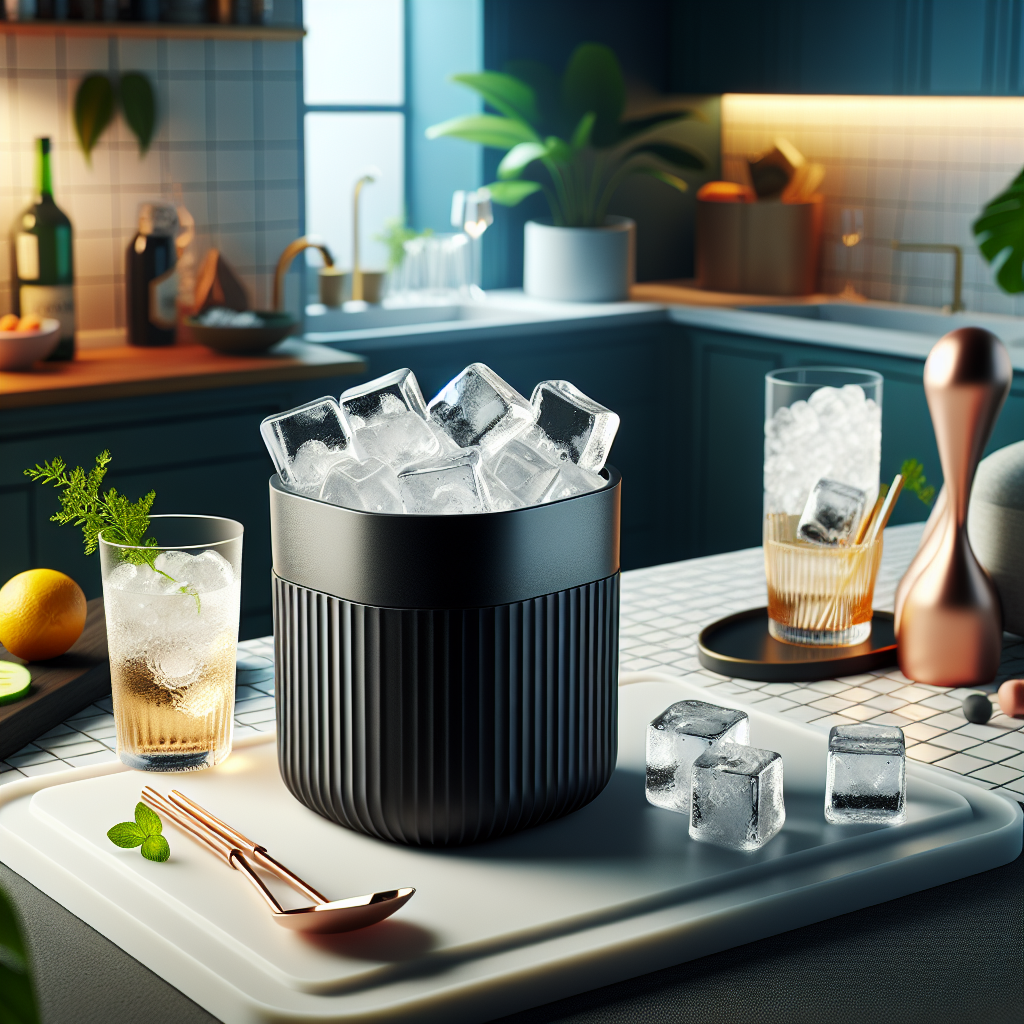 Compact Ice Bucket Design: Perfect for Kitchens and Bars   Compact Ice Bucket Design: Perfect for Kitchens and Bars