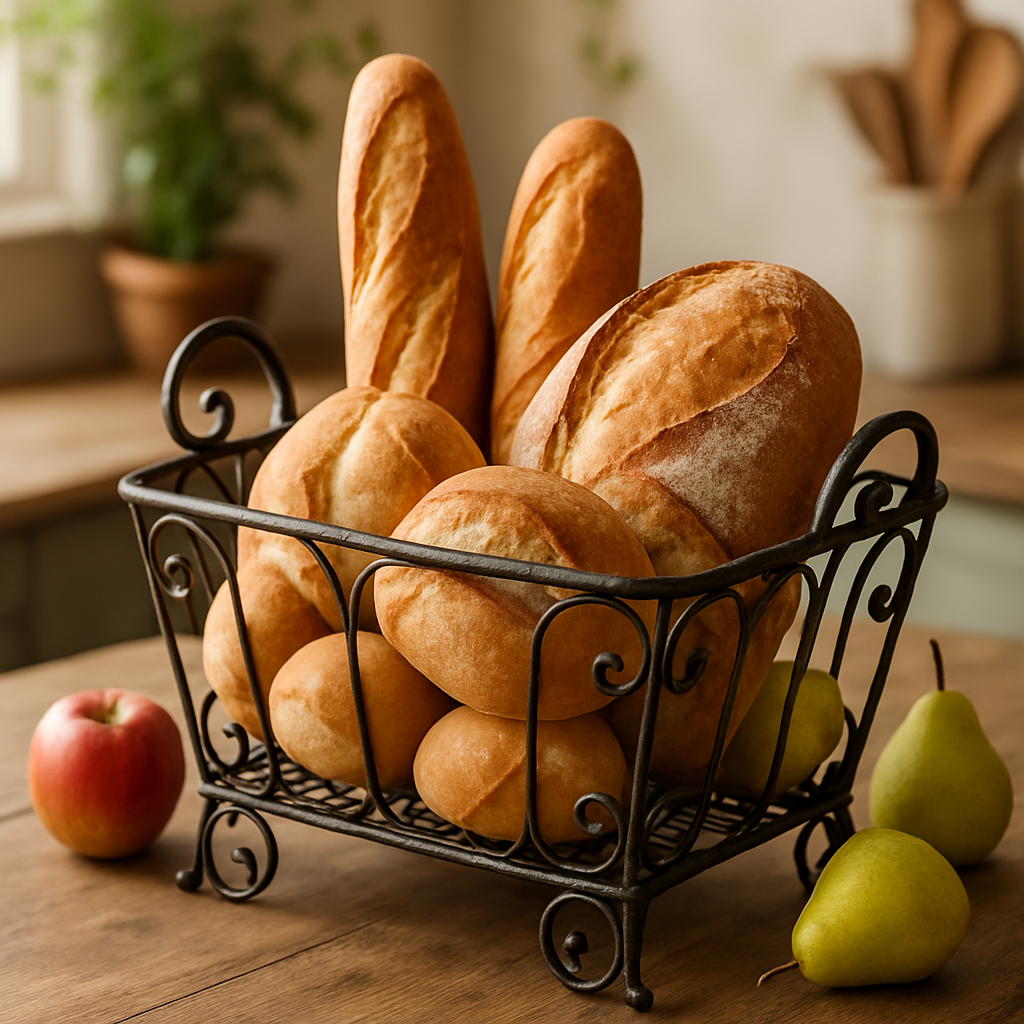The Practical Benefits of a Decorative Bread Basket with Handle for Easy Transport  