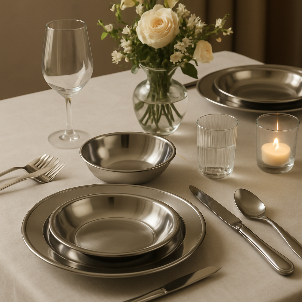 Enhancing Your Dining Experience with Elegant Stainless Steel Dinnerware Set for Stylish Dining Experiences Enhancing Your Dining Experience with Elegant Stainless Steel Dinnerware Set for Stylish Dining Experiences