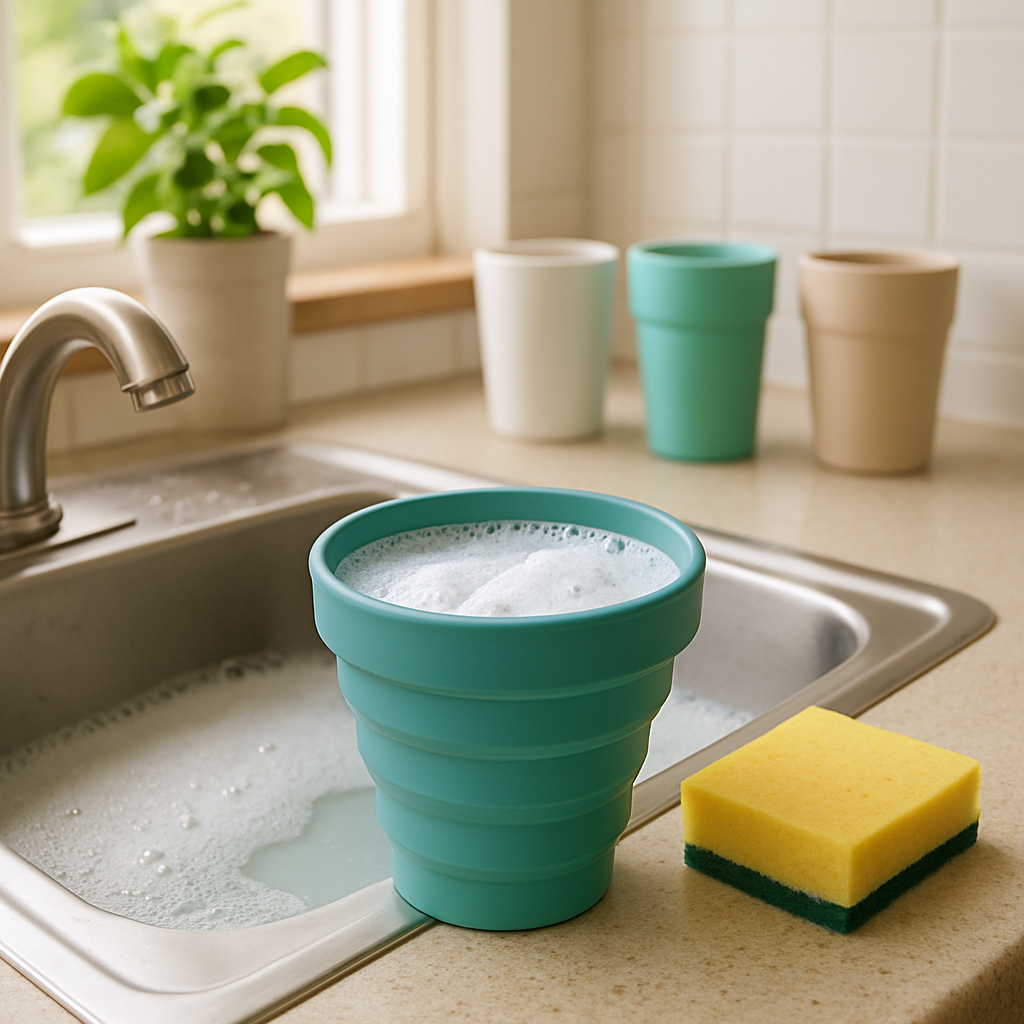 Cleaning and Maintenance Tips for Your Portable Silicone Folding Travel Cup