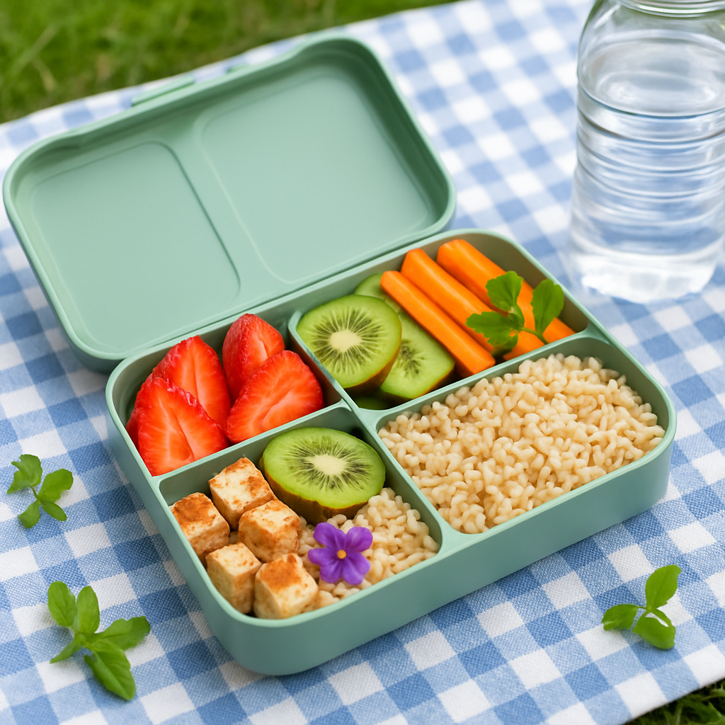 Encouraging Healthy Eating Habits: The Multi-Compartment Bento Box for Balanced School Lunches  